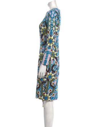 Peter Pilotto Printed Knee-Length Dress