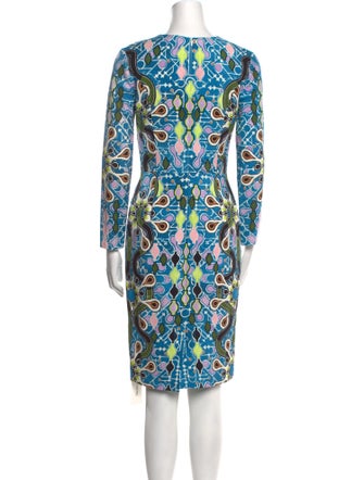 Peter Pilotto Printed Knee-Length Dress