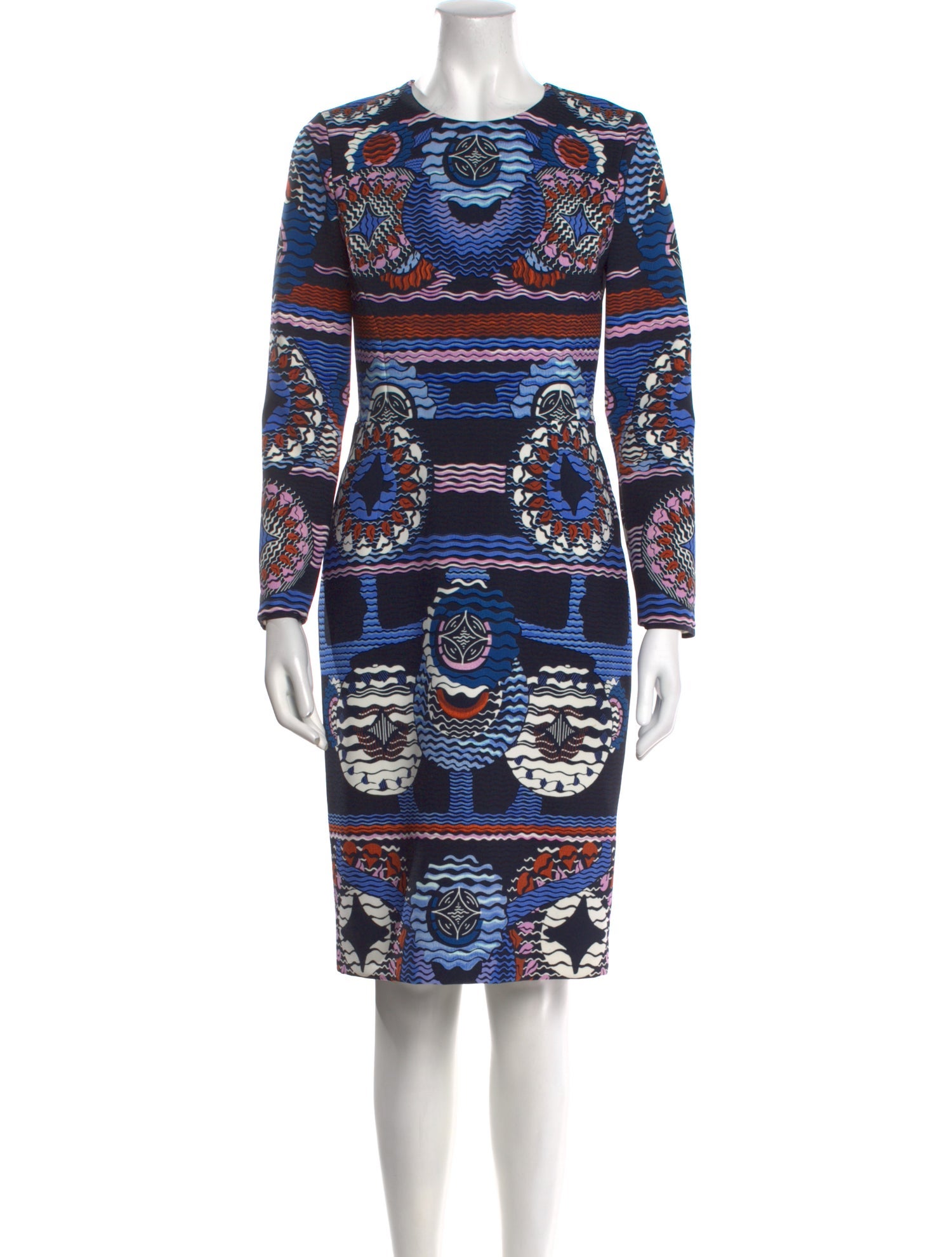 Peter Pilotto Printed Midi Length Dress