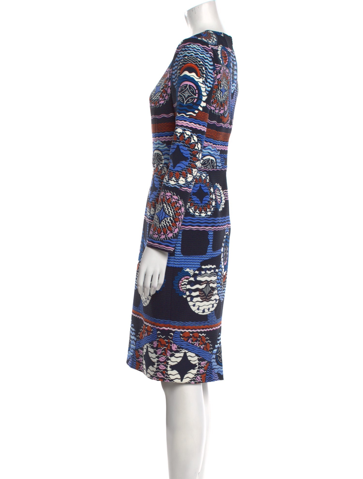 Peter Pilotto Printed Midi Length Dress