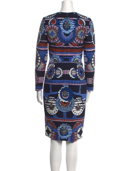 Peter Pilotto Printed Midi Length Dress