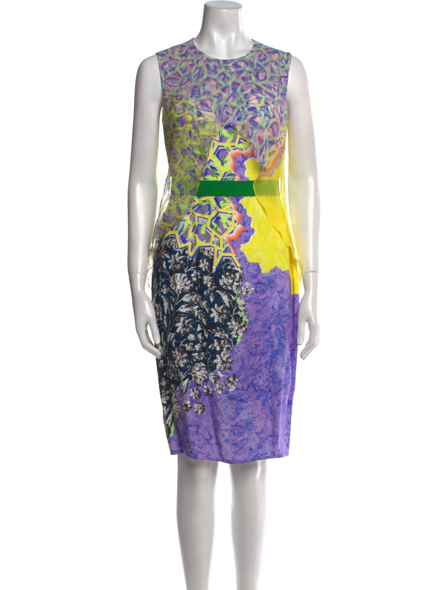Peter Pilotto Printed Midi Length Dress