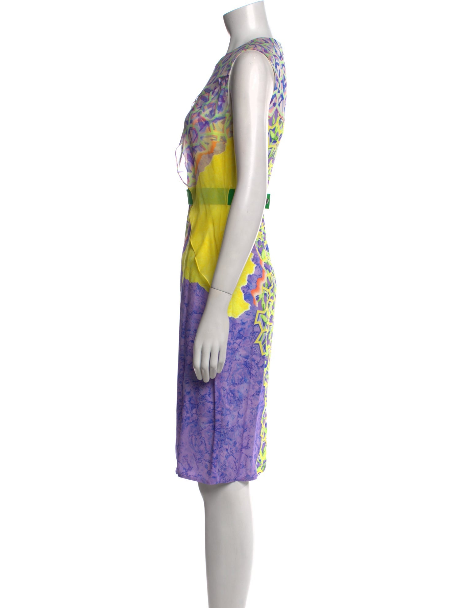 Peter Pilotto Printed Midi Length Dress
