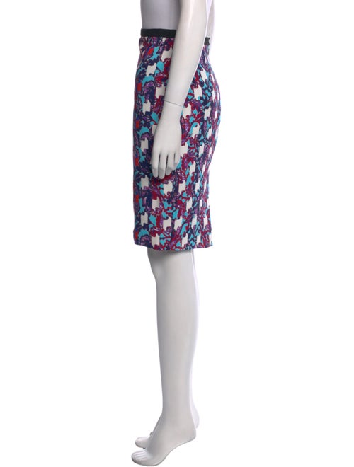 Peter Pilotto Printed Knee-Length Skirt