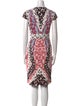 Peter Pilotto Printed Knee-Length Dress