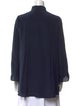 Peter Pilotto Silk Mock Neck Blouse