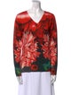 Peter Pilotto Merino Wool Printed Sweater