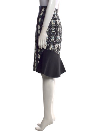 Peter Pilotto Printed Knee-Length Skirt