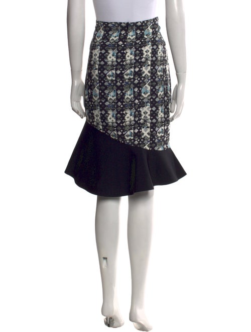 Peter Pilotto Printed Knee-Length Skirt