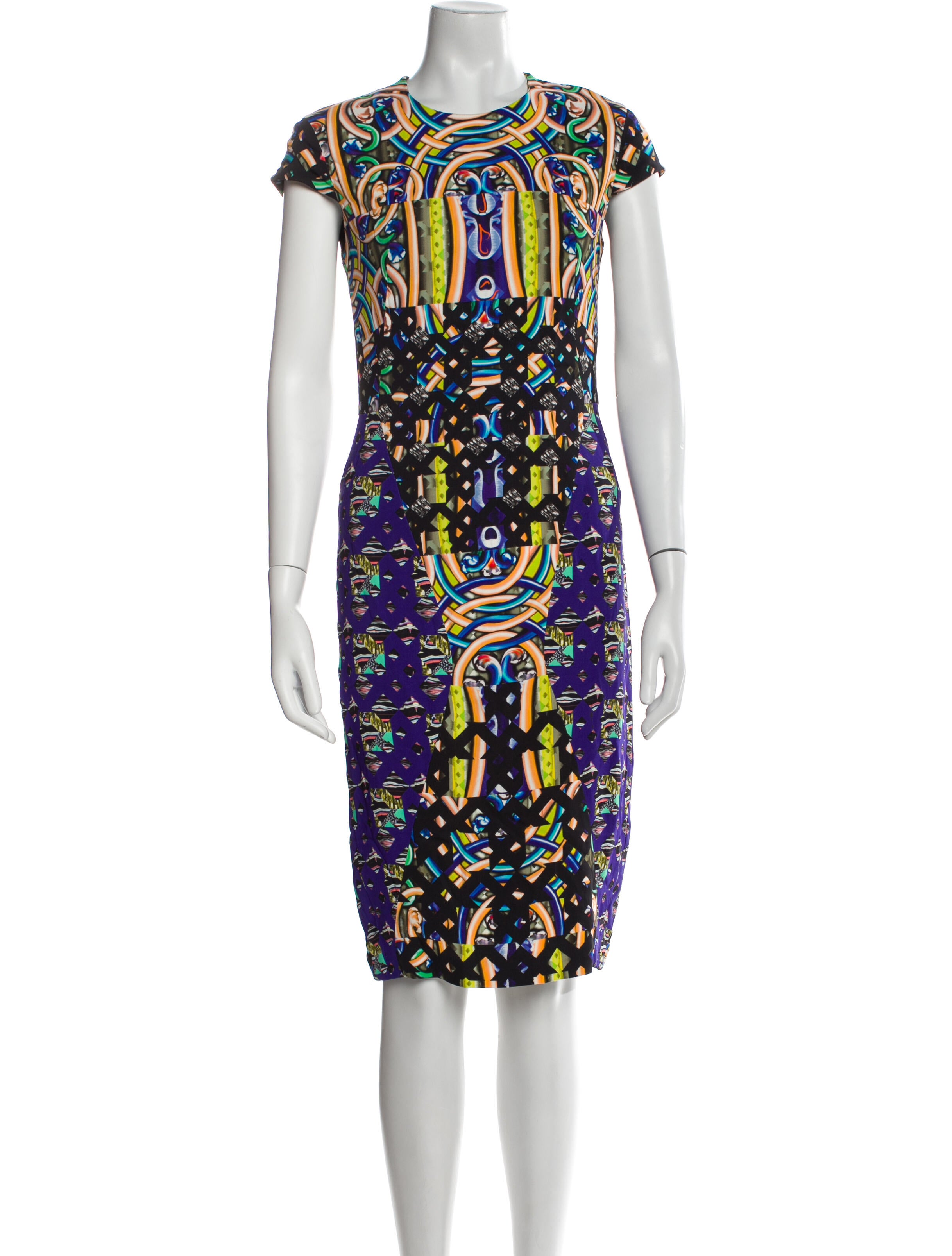 Peter Pilotto Printed Midi Length Dress