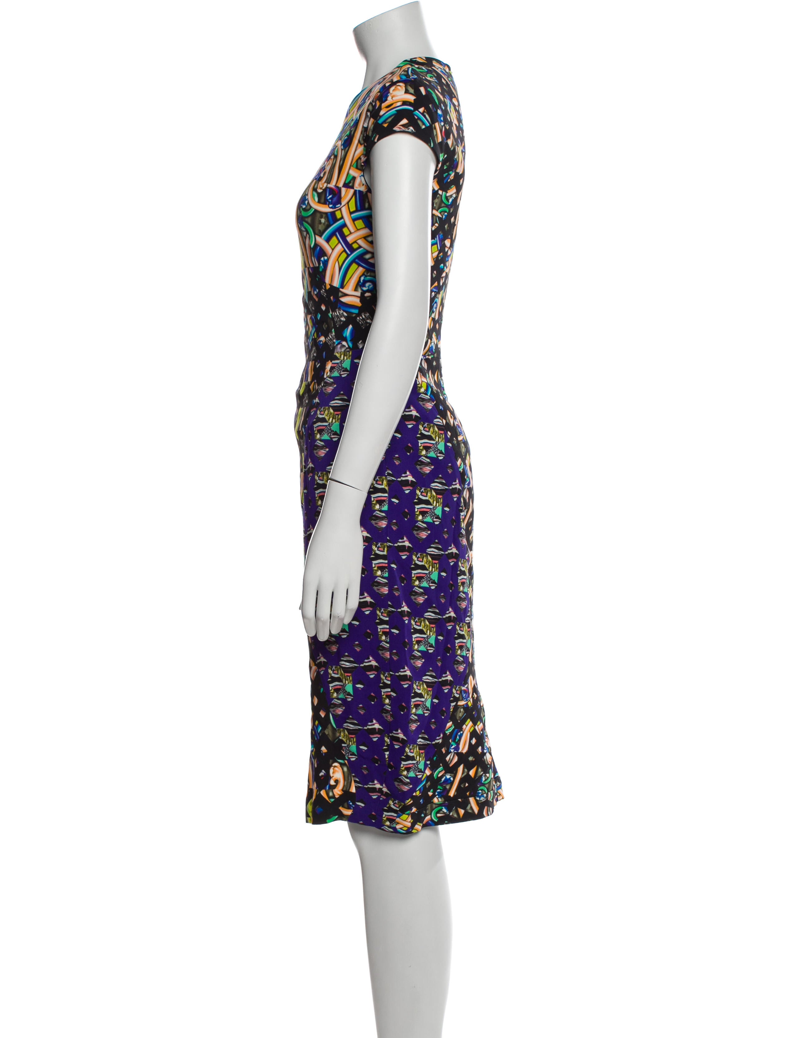 Peter Pilotto Printed Midi Length Dress