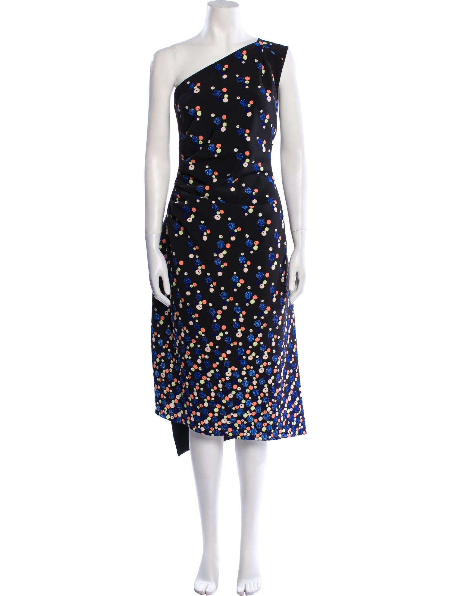 Peter Pilotto Polka Dot Print Long Dress