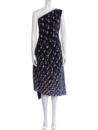 Peter Pilotto Polka Dot Print Long Dress