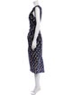 Peter Pilotto Polka Dot Print Long Dress