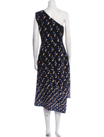Peter Pilotto Polka Dot Print Long Dress