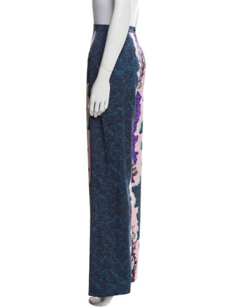 Peter Pilotto Silk Wide Leg Pants