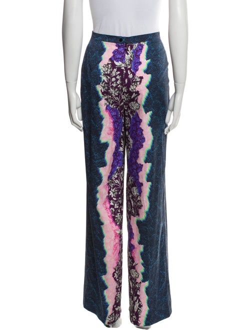Peter Pilotto Silk Wide Leg Pants