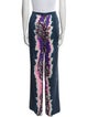 Peter Pilotto Silk Wide Leg Pants
