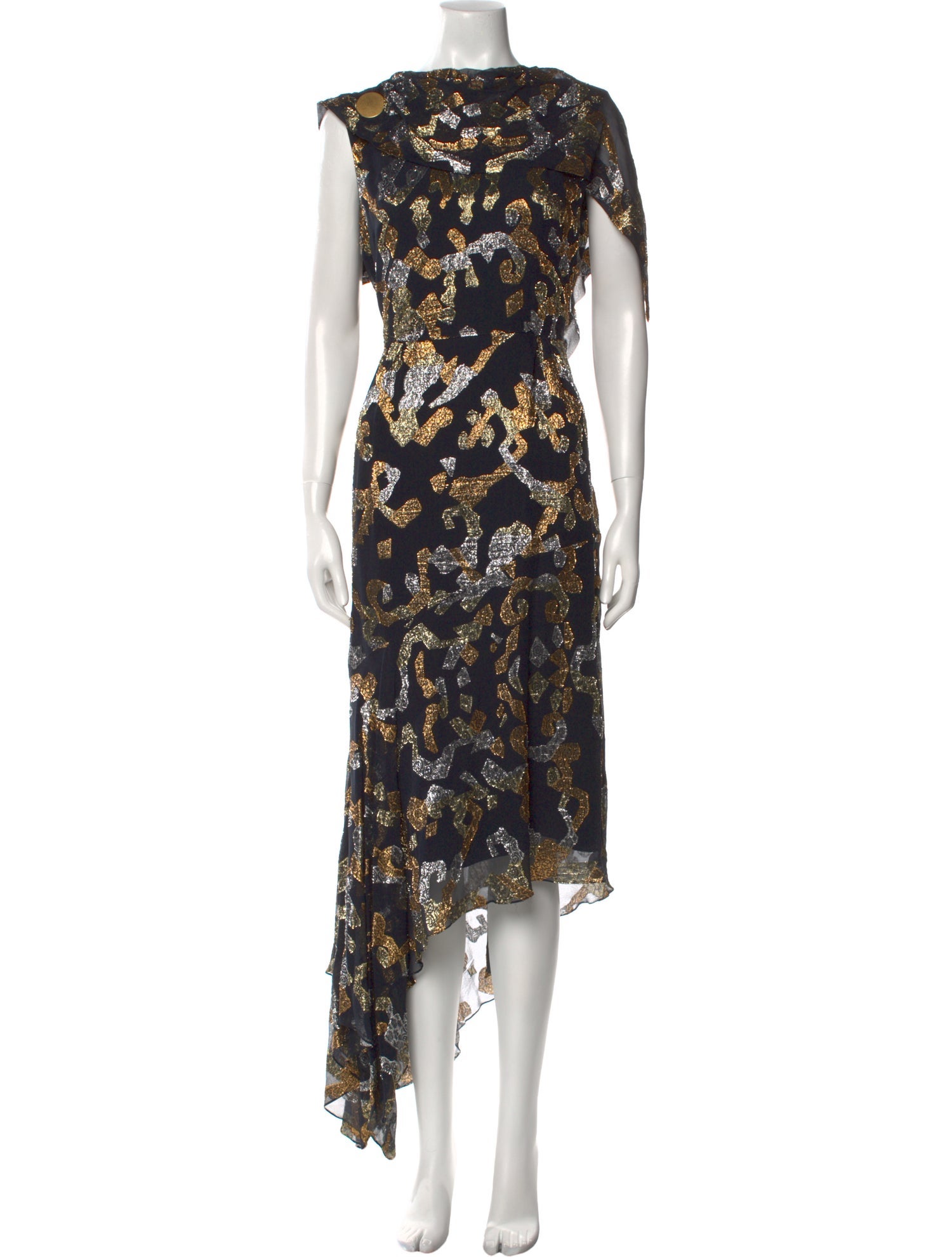 Peter Pilotto Silk Long Dress