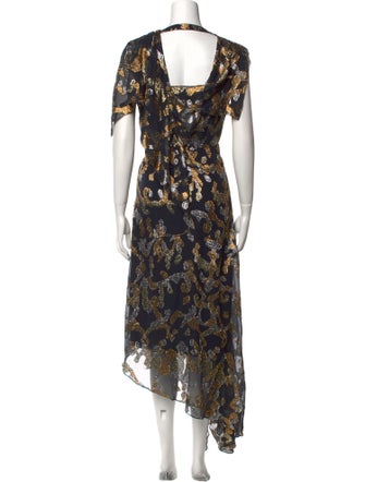 Peter Pilotto Silk Long Dress