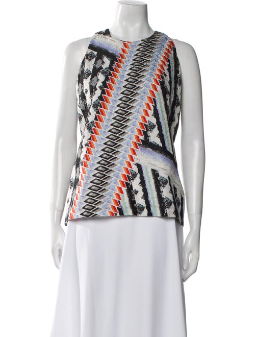 Peter Pilotto Silk Printed Top