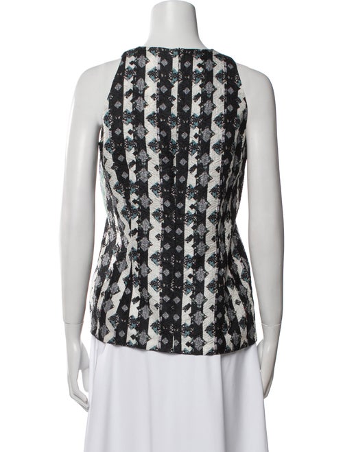 Peter Pilotto Silk Printed Top