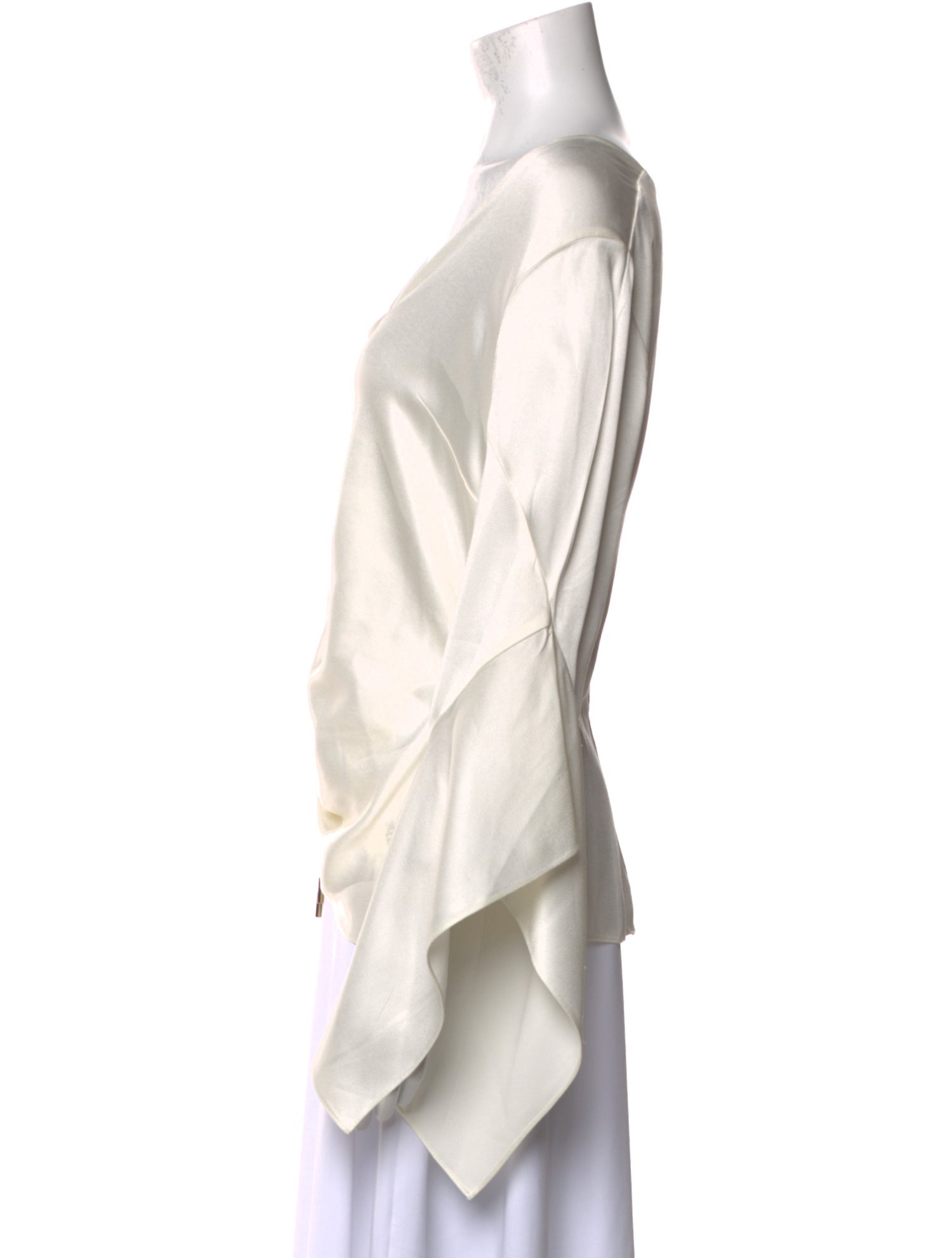 Peter Pilotto V-Neck Long Sleeve Blouse