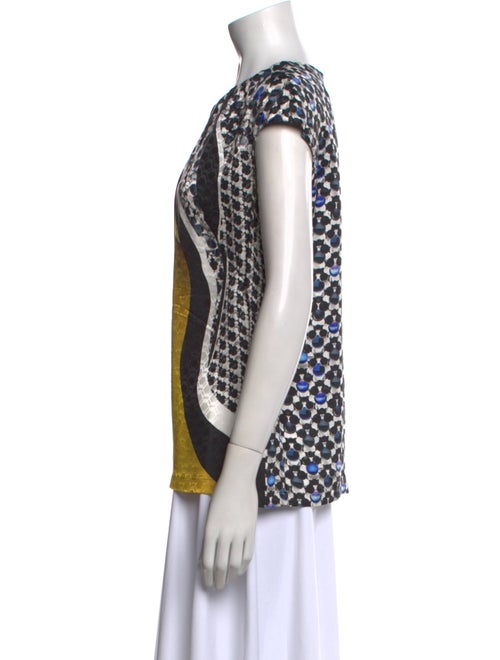 Peter Pilotto Silk Printed Blouse