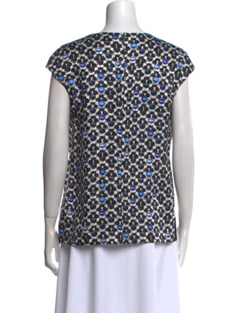 Peter Pilotto Silk Printed Blouse
