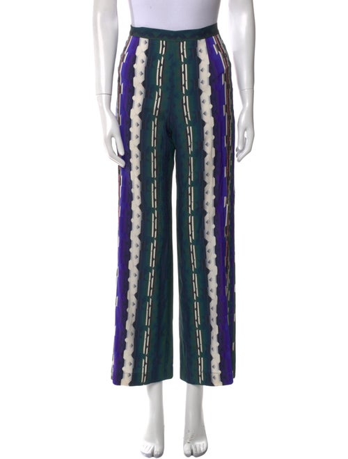 Peter Pilotto Silk Wide Leg Pants