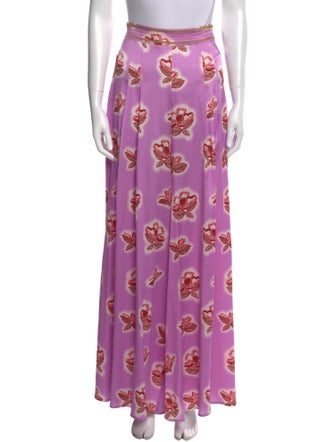 Peter Pilotto Silk Wide Leg Pants