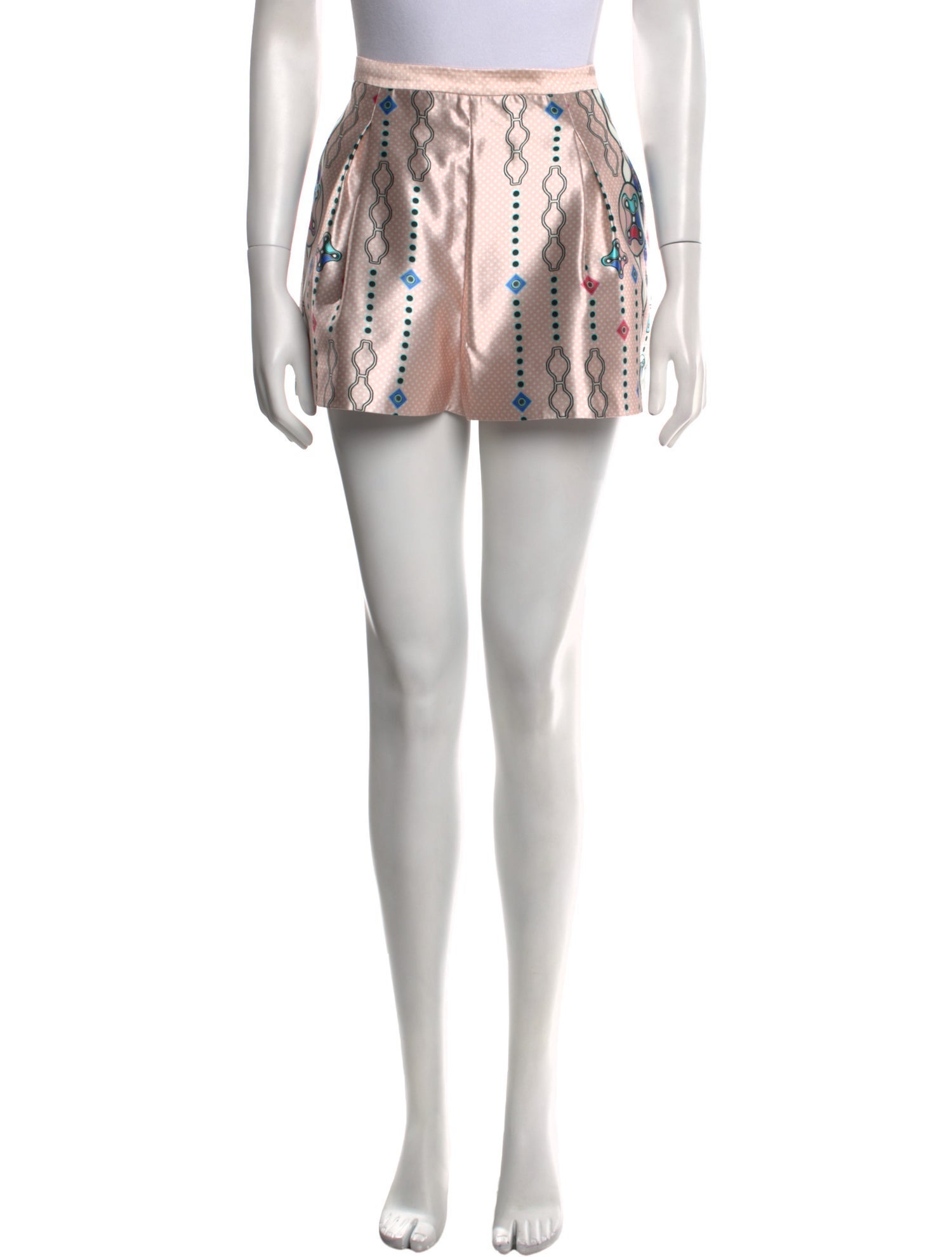 Peter Pilotto Silk Mini Shorts