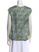 Peter Pilotto Silk Printed T-Shirt