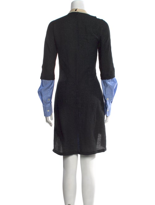 Peter Pilotto Colorblock Pattern Mini Dress