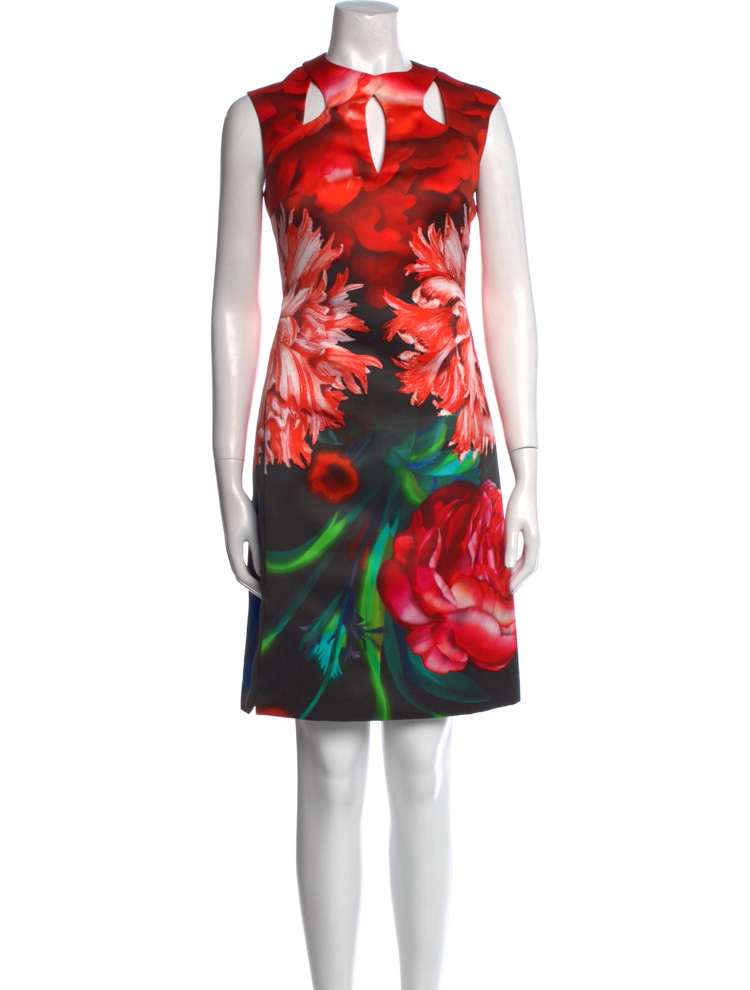 Peter Pilotto Printed Knee-Length Dress