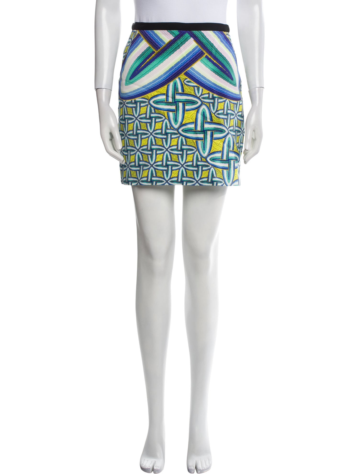 Peter Pilotto Printed Mini Skirt