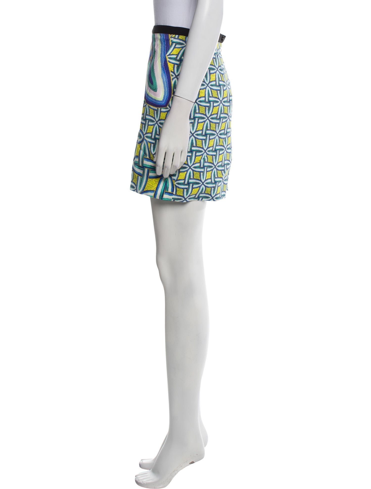 Peter Pilotto Printed Mini Skirt