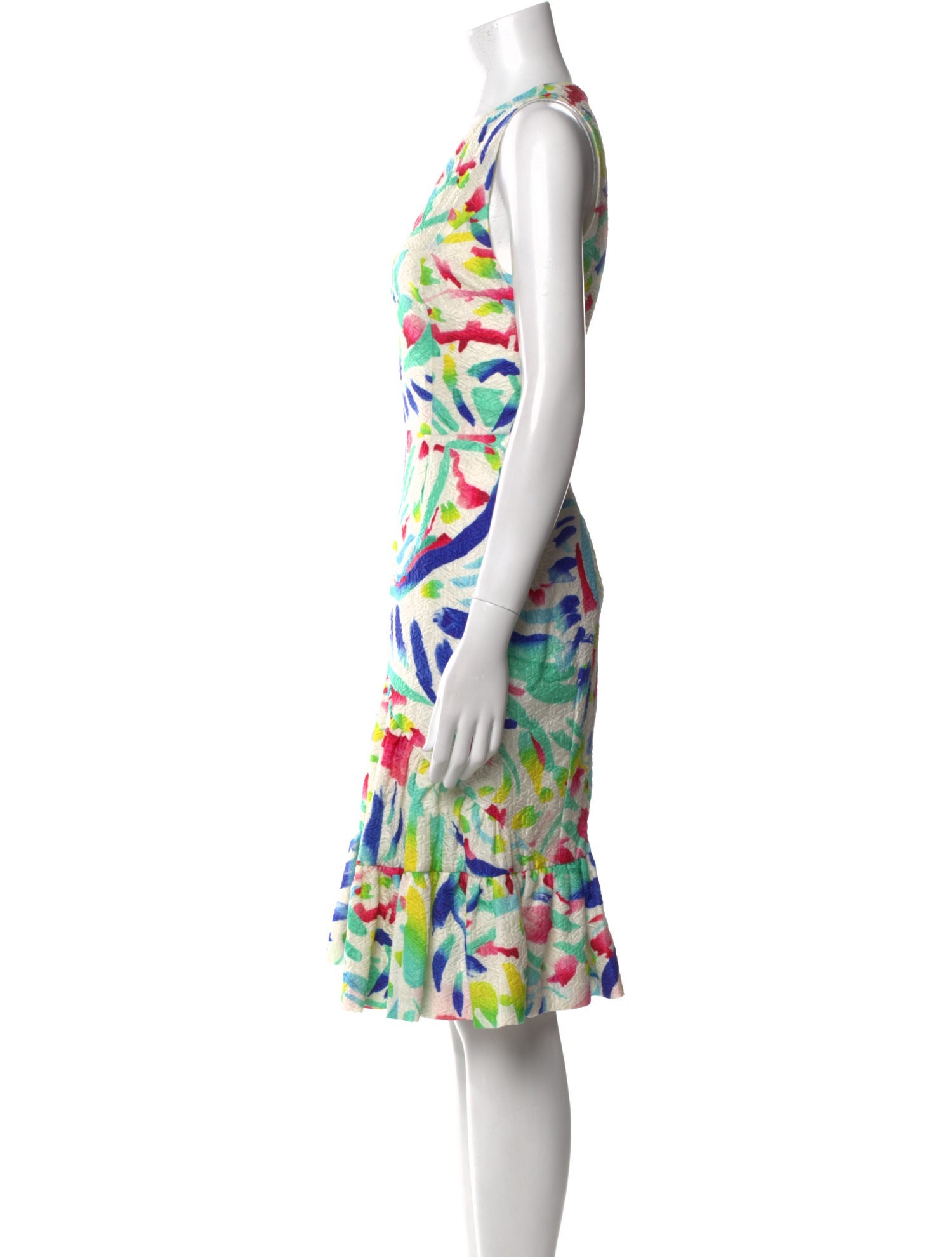 Peter Pilotto Silk Midi Length Dress