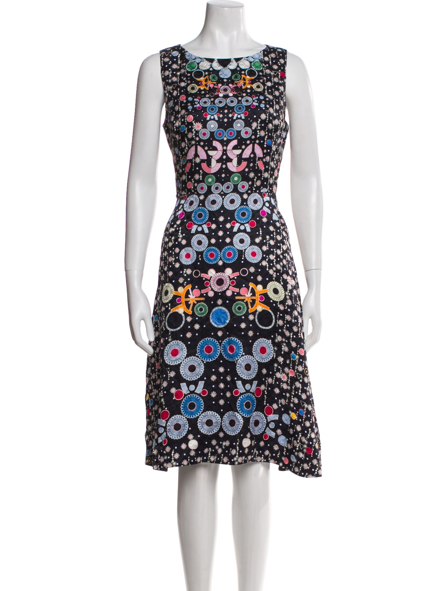 Peter Pilotto Floral Print Knee-Length Dress