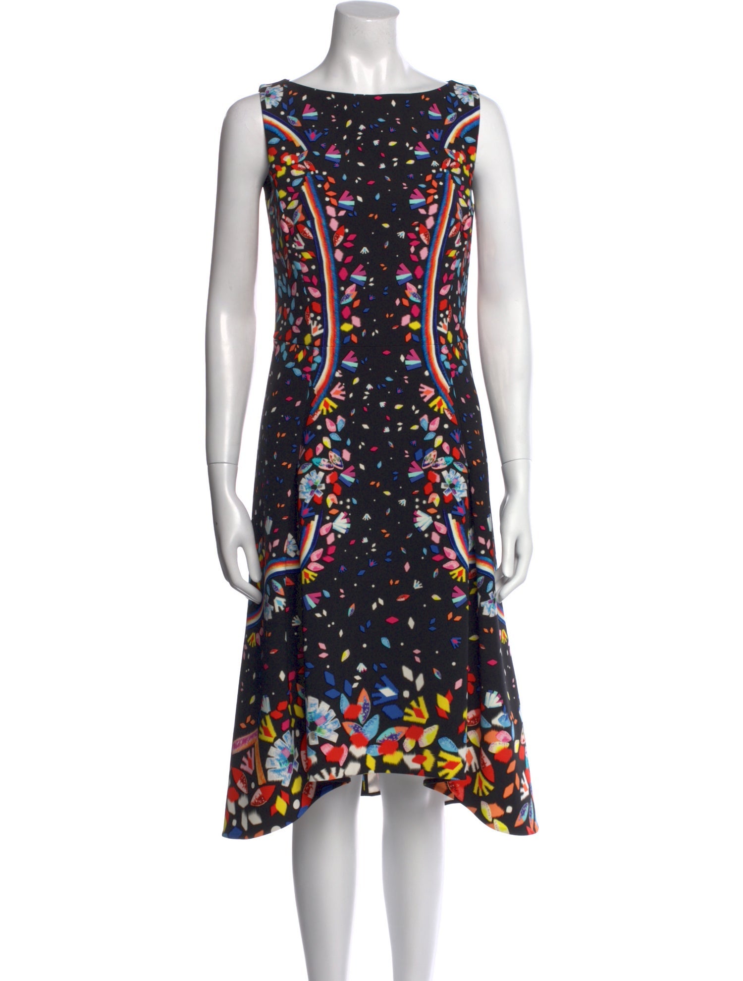 Peter Pilotto Printed Midi Length Dress