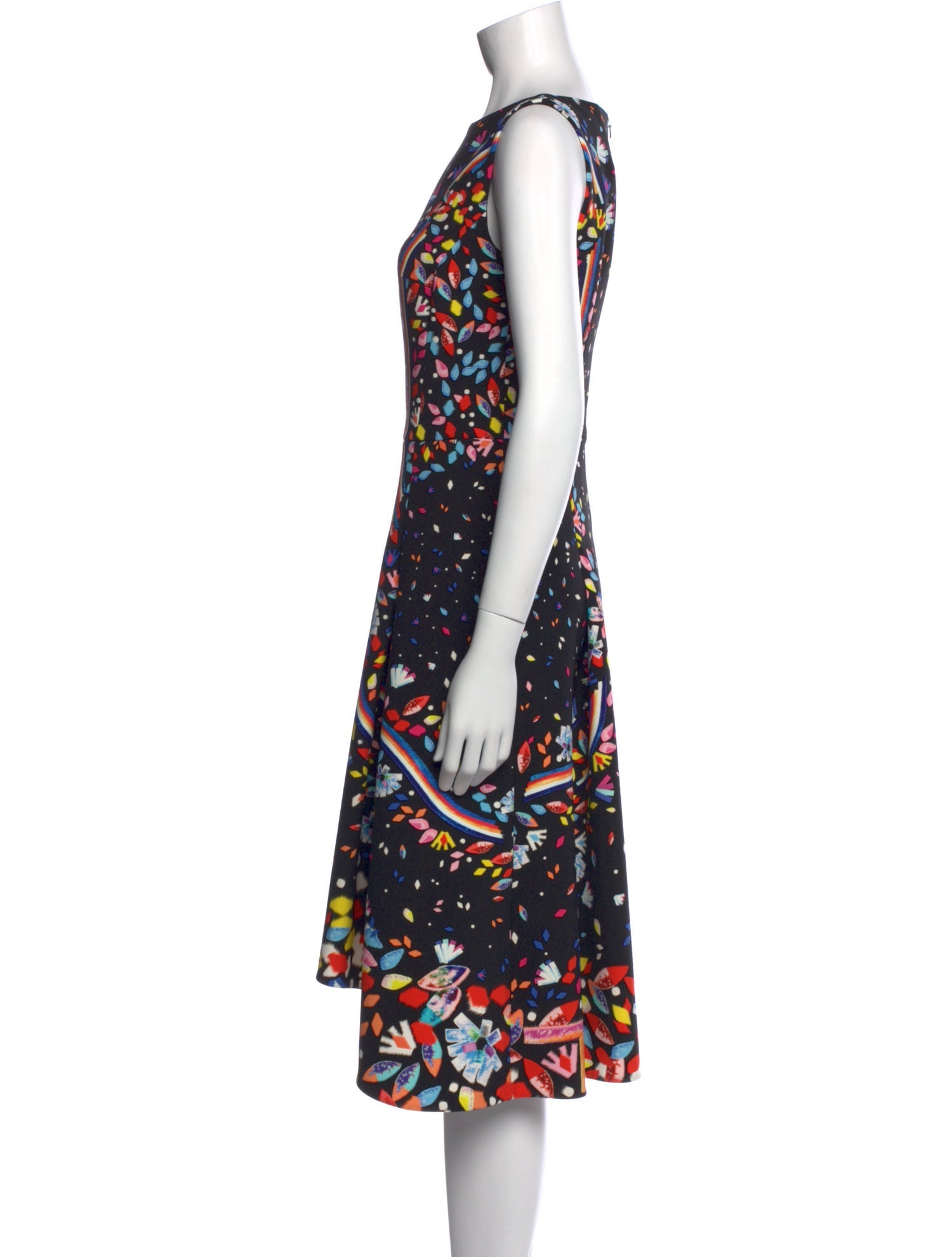 Peter Pilotto Printed Midi Length Dress