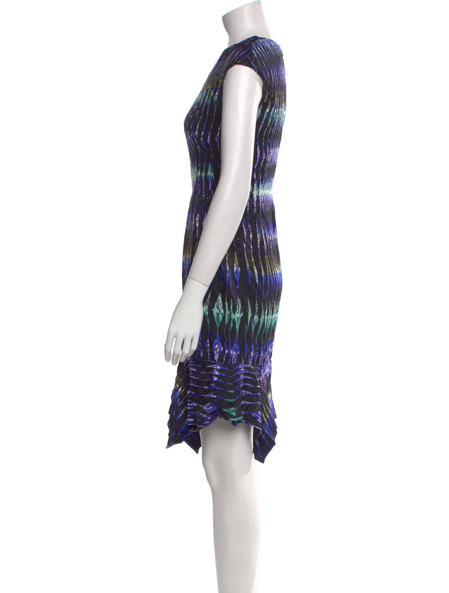 Peter Pilotto Silk Knee-Length Dress