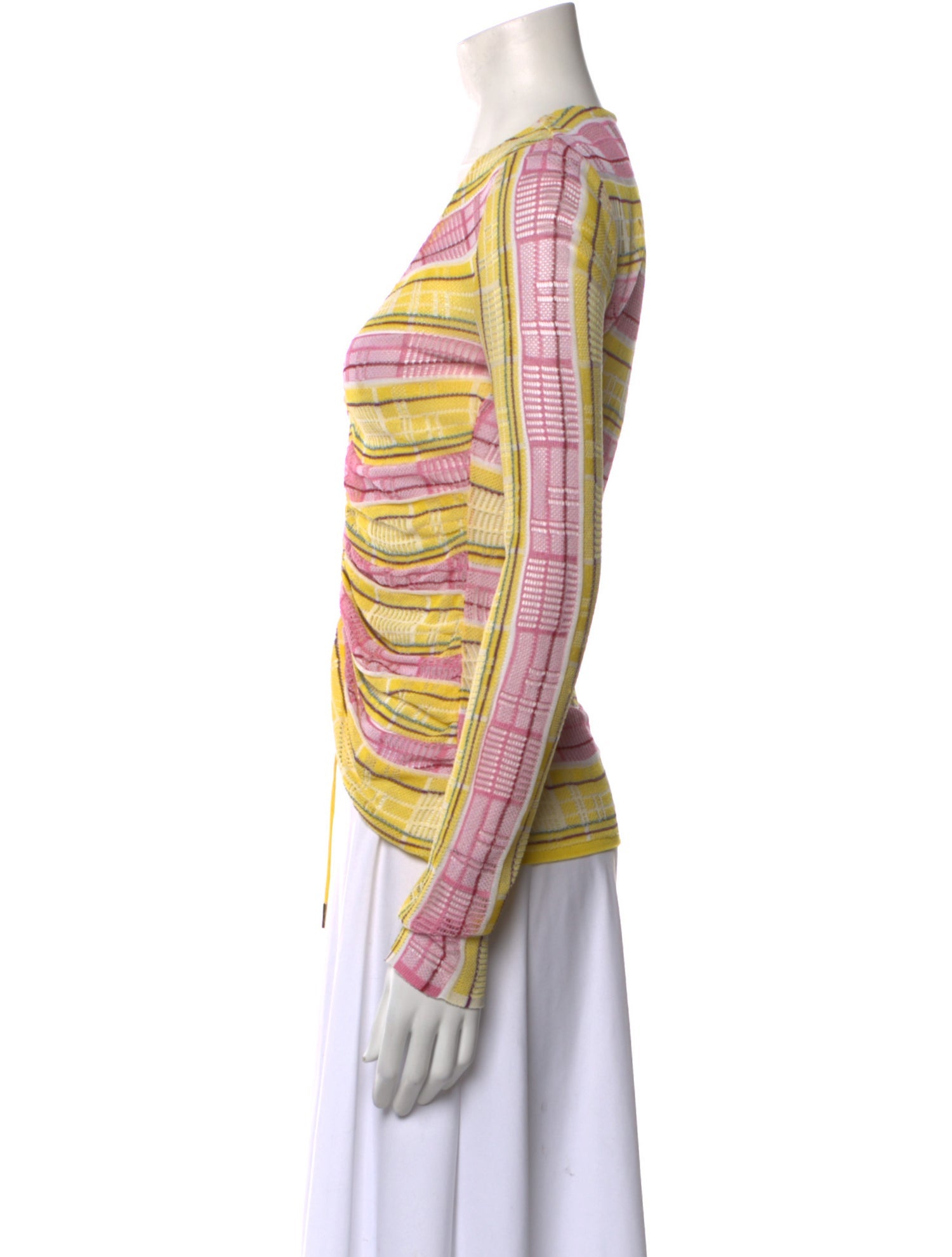 Peter Pilotto Striped V-Neck Sweater