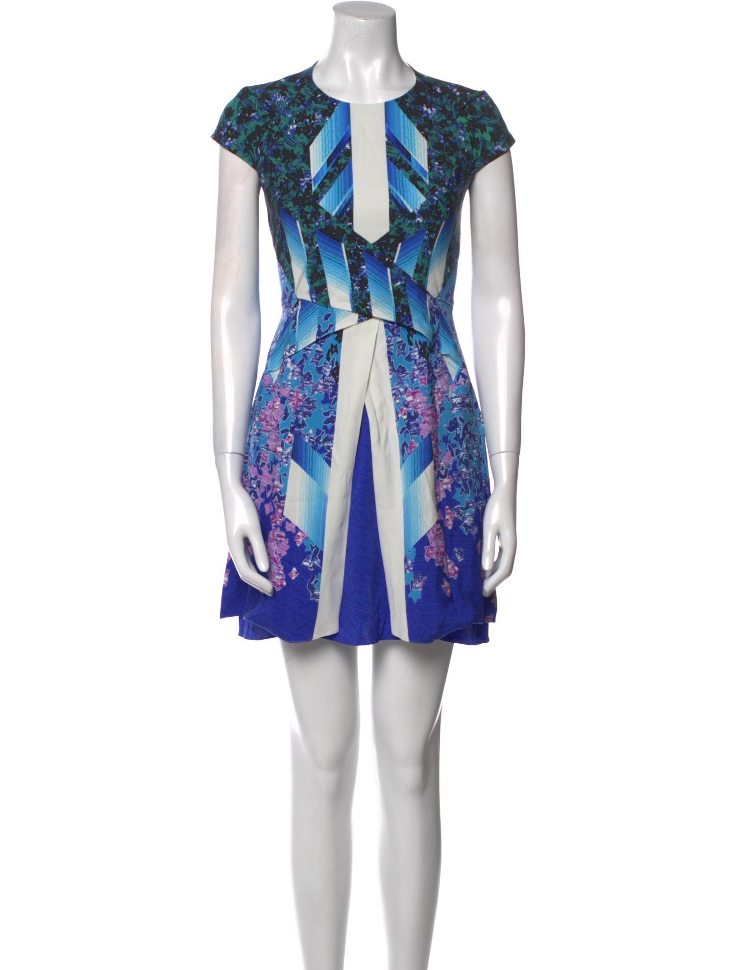 Peter Pilotto Silk Mini Dress
