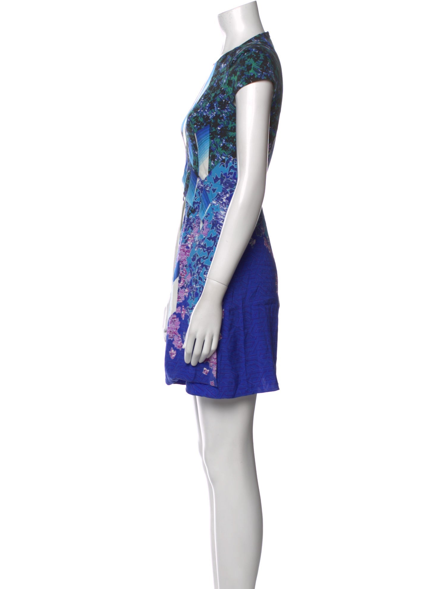 Peter Pilotto Silk Mini Dress