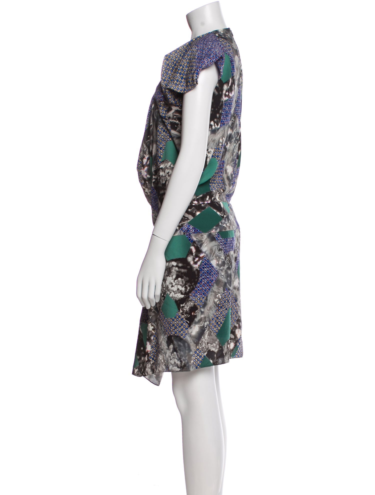 Peter Pilotto Silk Knee-Length Dress