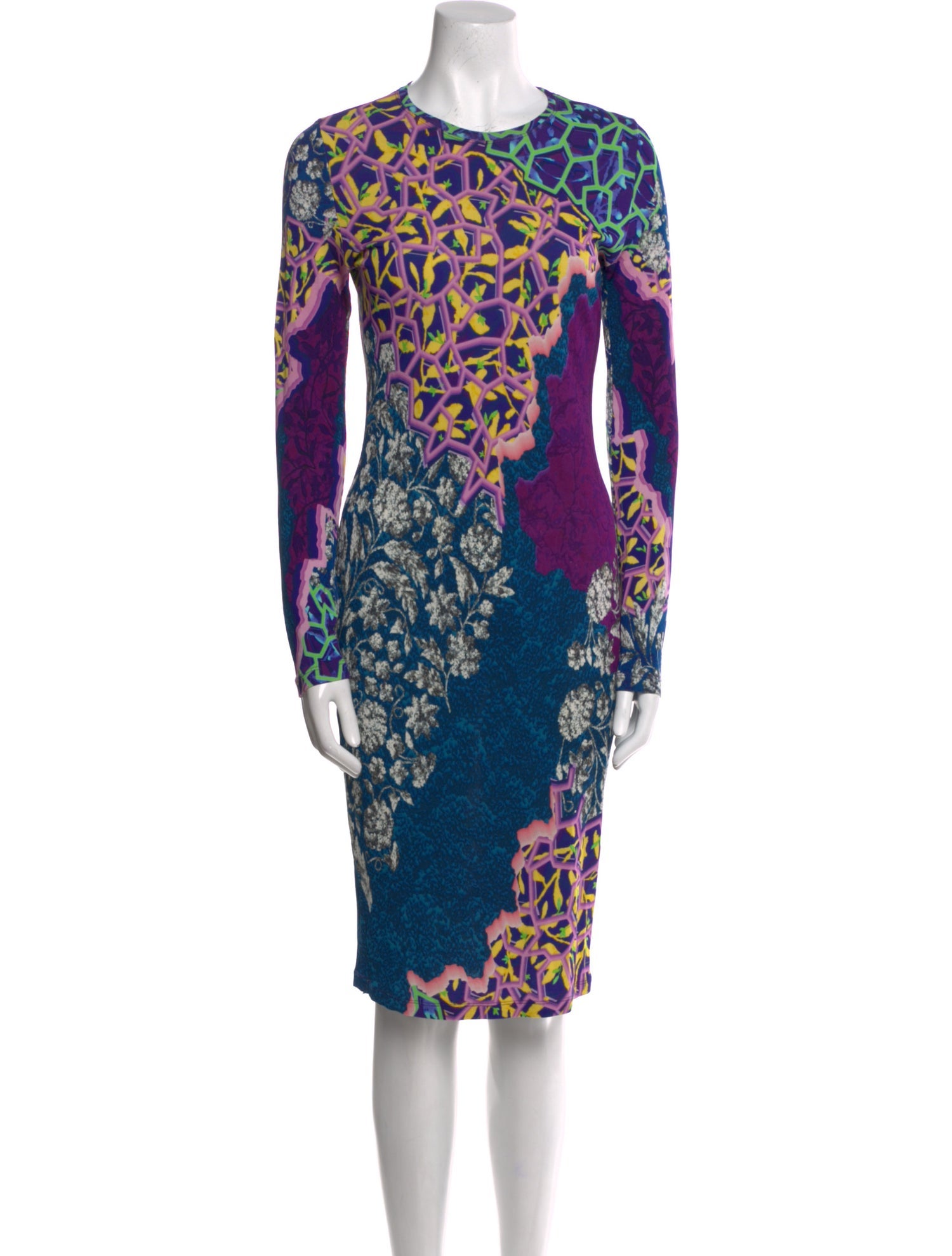 Peter Pilotto Printed Midi Length Dress