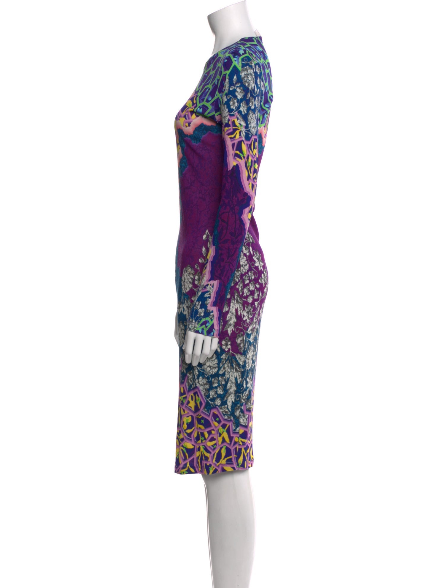Peter Pilotto Printed Midi Length Dress