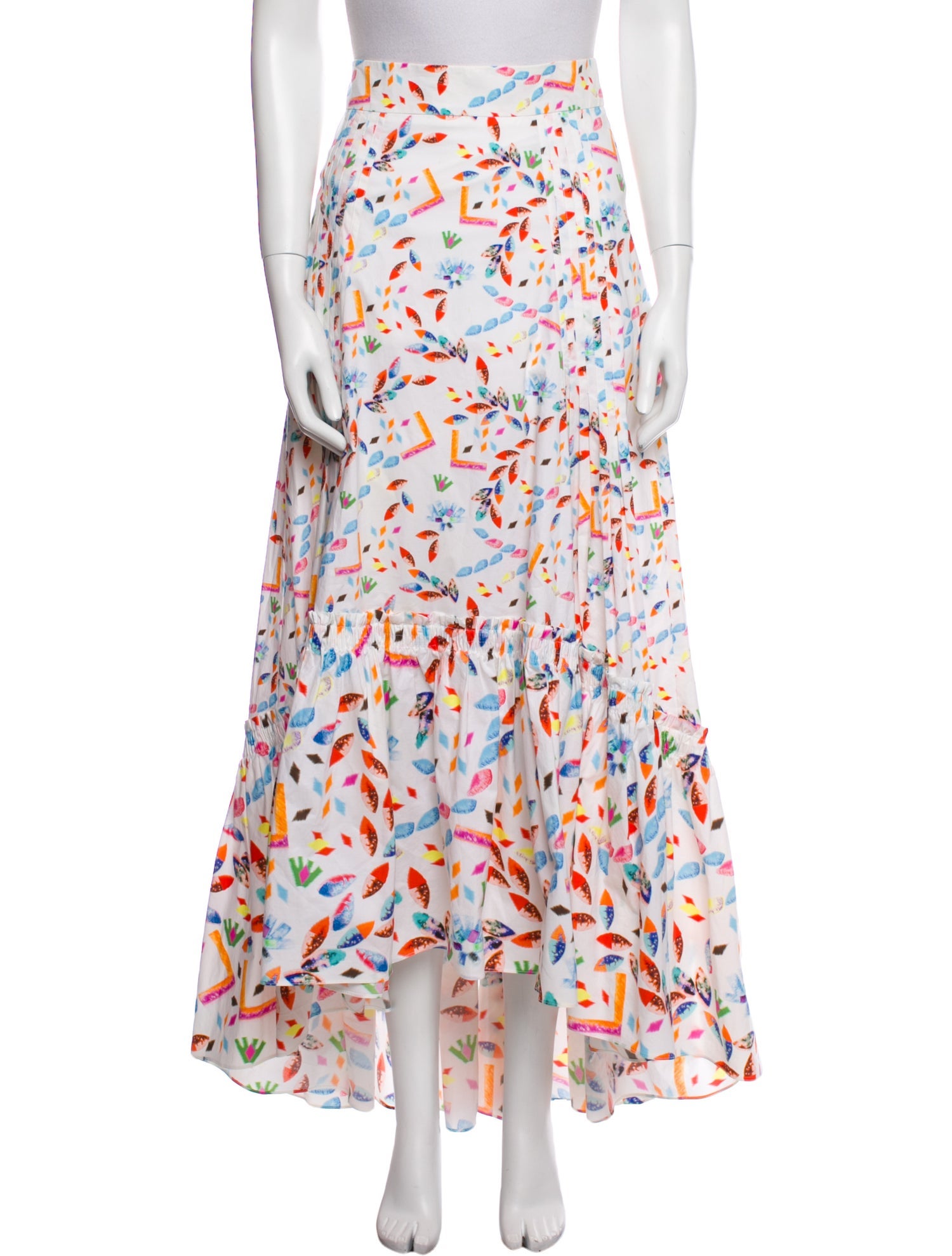 Peter Pilotto Printed Long Skirt