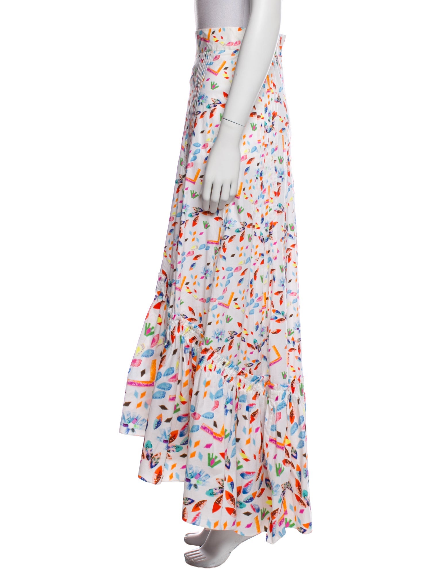 Peter Pilotto Printed Long Skirt